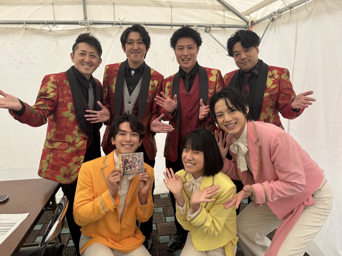 WAKADANNA2024's tweet photo. モナキさんにご挨拶させて頂きました🤲✨

本日笠間新栗祭りこの後12:30〜
ステージ出演させて頂きます！！

皆様のお越しをお待ちしております☺️✨

いばらき若旦那
#WAKADANNA2024 
#kanko_ibaraki 
#kasamakankou 
#ibaraki_kasama 
#モナキさん https://t.co/7egAdzDYQU