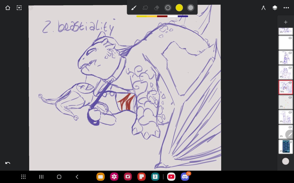 pervzycraft's tweet photo. 🃏🐏 Kinktober day 2! Beastiality! Fast drawing lol #bbtwt https://t.co/B9rKSizRIT