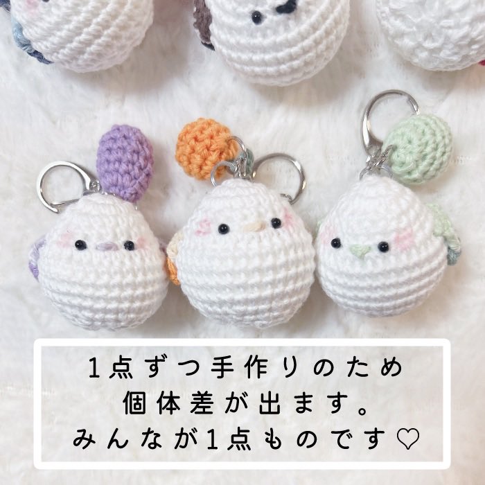 urushirata's tweet photo. #愛されロングセラー
ハンドメイド初期から定番で今でもよくお迎えされるシリーズ✨
リアル販売ではノーマル羽根の苺の子が人気🍓、通販ではカラフルな子をお揃いで複数買いされることが多いです♡♡

Minne🛒𓈒𓂂𓏸https://t.co/U8sZbAB0tt
#シマエナガ
#秋冬チャーム https://t.co/9IASxQ3uk6