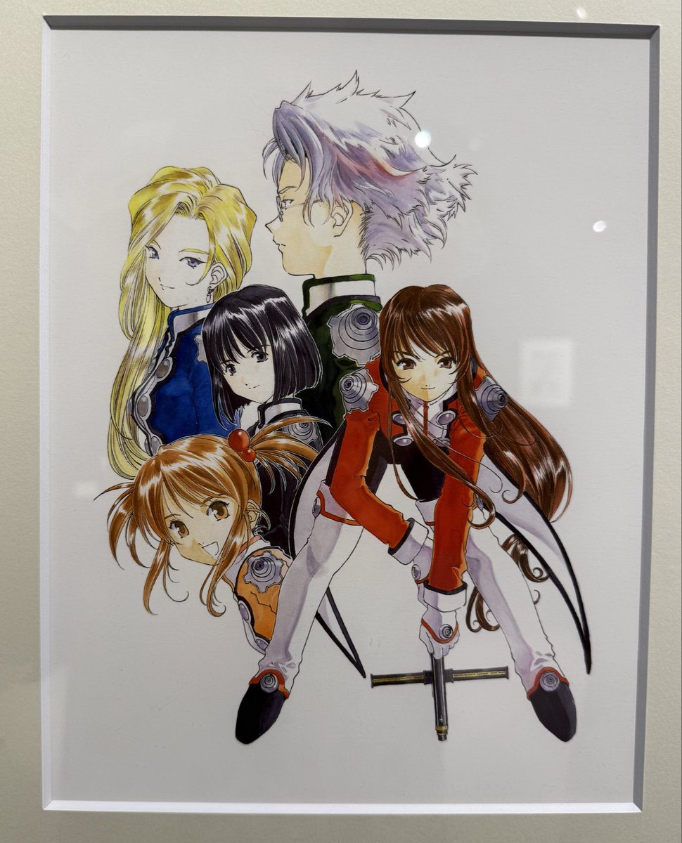 atmanbow_staff's tweet photo. 藤島先生の原画展に行ってきました✨
『ああっ女神さまっ』や『サクラ大戦』の原画にドキドキ♡とーっても素晴らしかったです！！
写真撮影OKだったので沢山撮っちゃった♪
東京は明日までですよ〜🤗 https://t.co/KUghBBrtgc