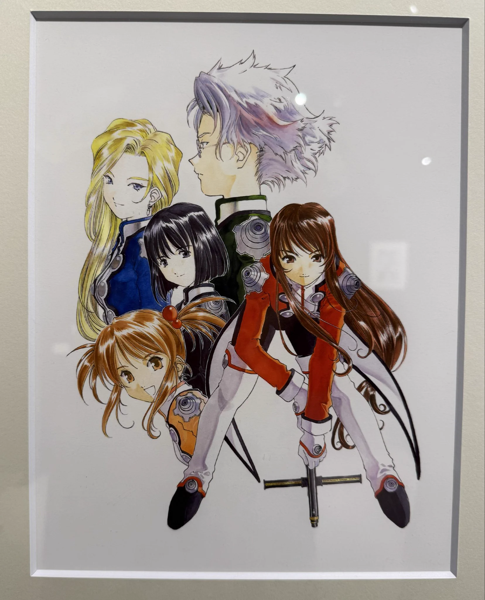 井上喜久子&スタッフ na platformi X: „藤島先生の原画展に行ってき