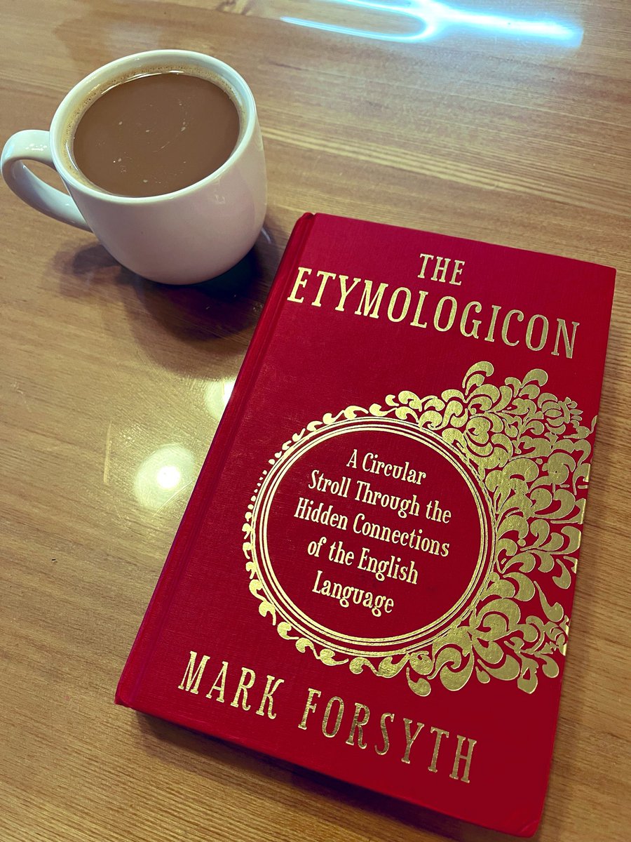 nanomine's tweet photo. 邦訳が出たしそろそろ The Etymologiconの積読を解消��たいと思います📕
家事もひと段落したことだし☕︎ https://t.co/krBaVi09JM