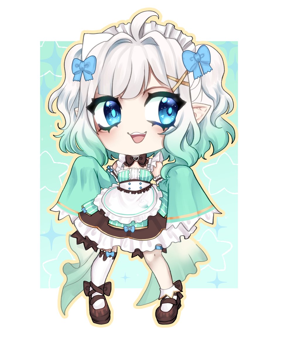 DollyFangs_Art's tweet photo. Belated but Happy Birthday MINTTTT <3 #Fantography https://t.co/4kIcjLoZgy