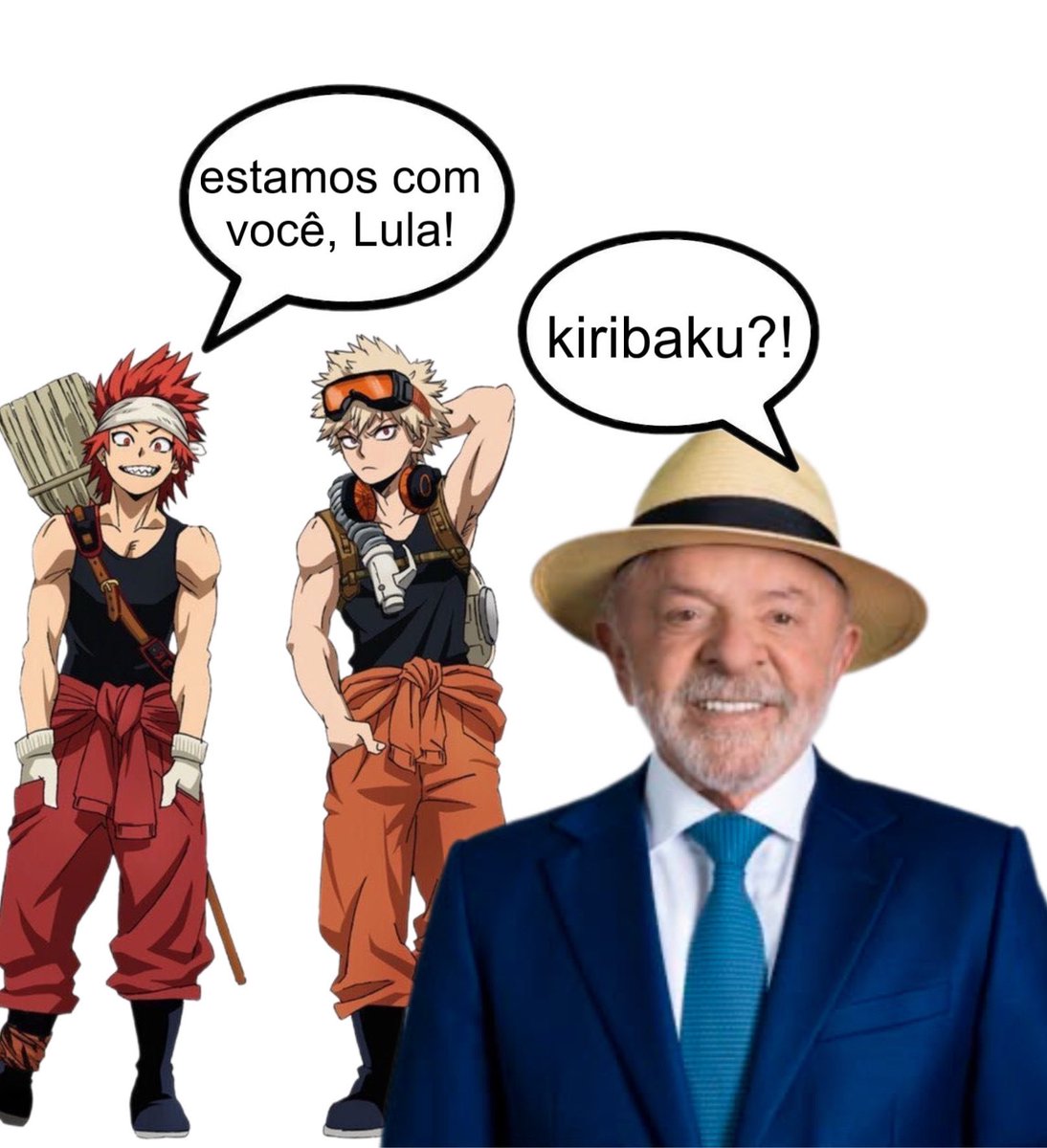 starbrightw_'s tweet photo. kiribaku shippers com o Lula! https://t.co/eEZHYBXoID