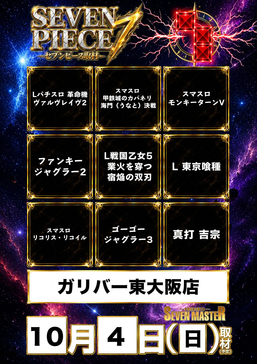セブンマスター取材 on X: 