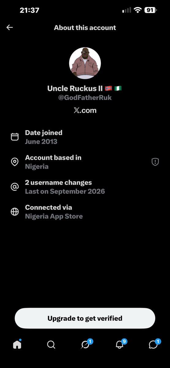 NealRigga445's tweet photo. @GodFatherRuk Anytime an account is based in Nigeria they finna post some bull shit because that’s what most Nigerians with no life do, start bs, lie, and gaslight. This account is ran by a complete retard https://t.co/mCWV0VuP7n