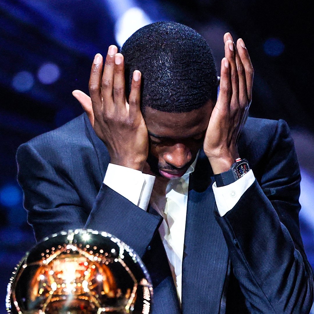 FabrizioRomano's tweet photo. 🌕✨ Gigio Donnarumma when asked about the Ballon d’Or for this year: “For me it’s Ousmane Dembélé”, told L’Équipe. https://t.co/BklbgfJ94k