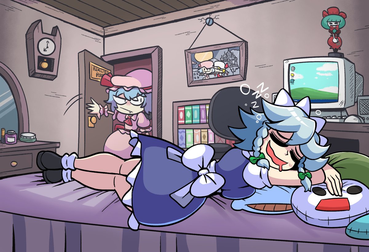 KevinArthurLS's tweet photo. Tired Sakuya 😴
commissioned by @ Red_Chevalier https://t.co/JjVUJAPTgX