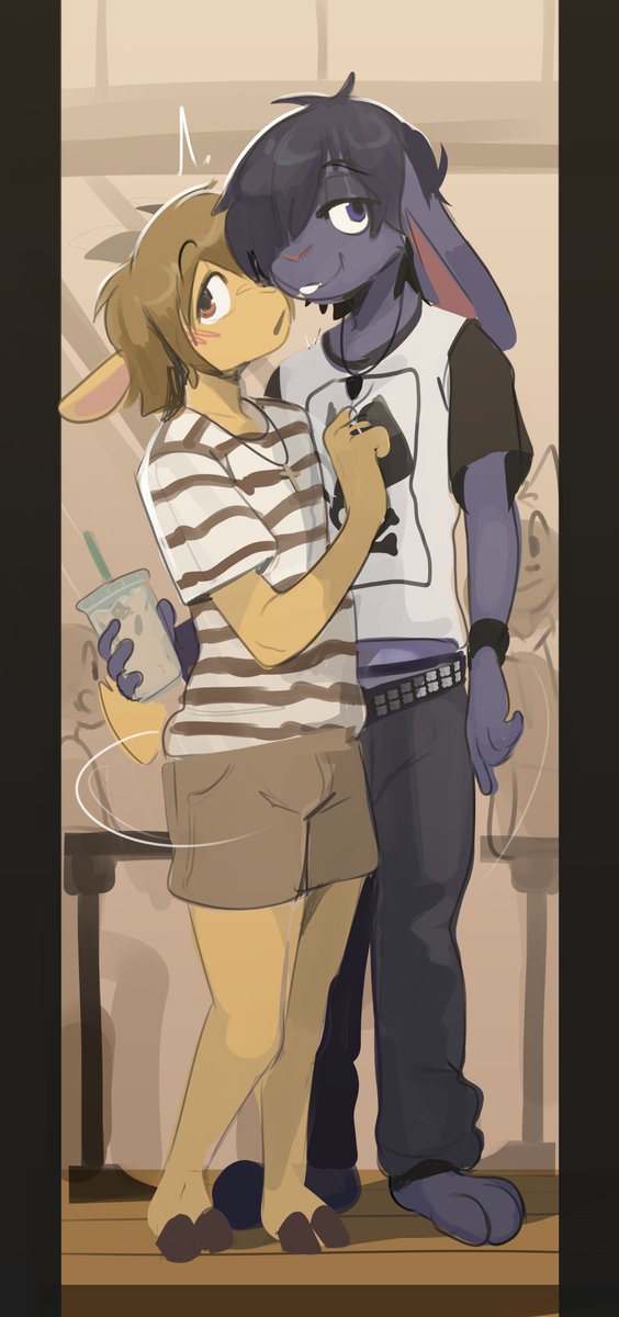 Mawmain's tweet photo. they went out on a lil date after TEEE heheheh... https://t.co/w7ARJqUJcR