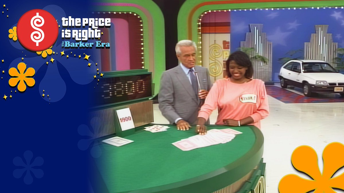 TPIRBarker's tweet photo. She's playing Card Game for a new car, and the audience is getting loud! See if she wins! 

Episode 6993 - The Price Is Right 1988 - The Barker Era 

#ThePriceIsRight #BobBarker #GameShows #ClassicTV #ComeOnDown
https://t.co/Et3GUROCk7 https://t.co/uVVpEF9jc4