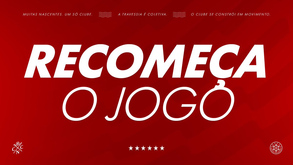 nauticope's tweet photo. 2ºT  | 01’ - Começa a segunda etapa. 

#FORXNAU I 1x1
#SÉRIEB https://t.co/FQ1GJg2Fdw