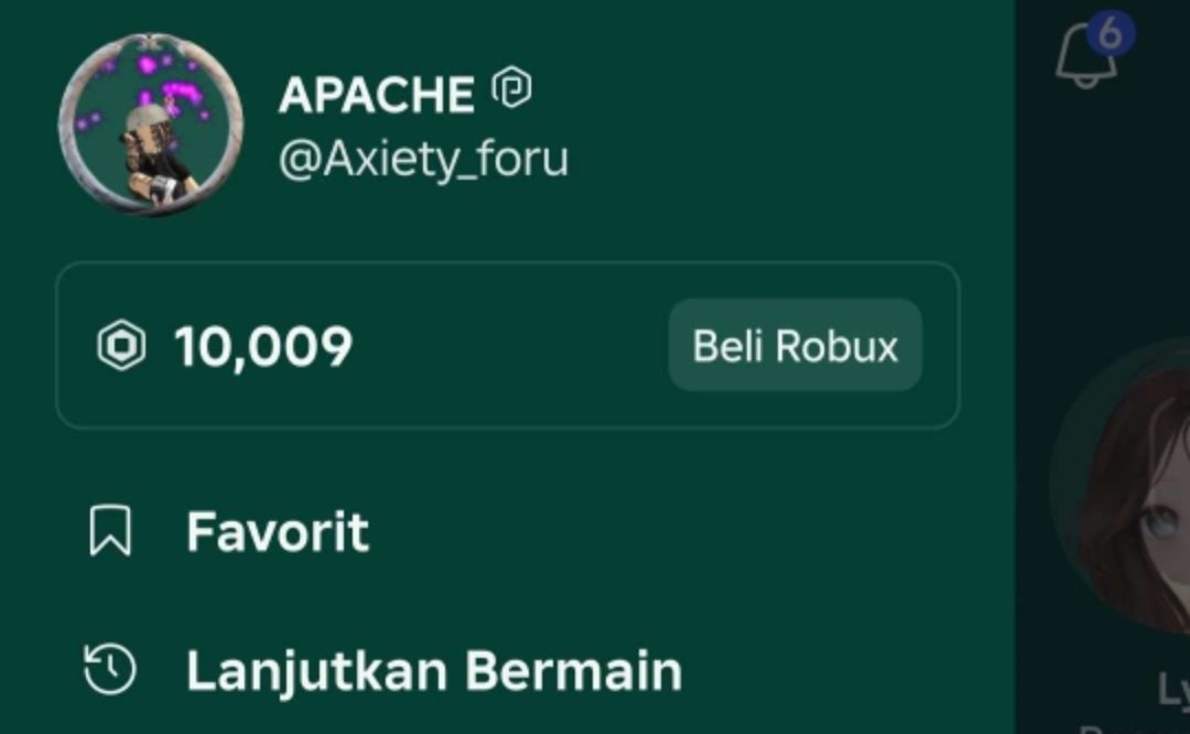 Apache_dimari's tweet photo. READY YAAA 1000ROBUX RATE 150

#ZONAUANG
#ROBUX https://t.co/Uz4QdTPka7
