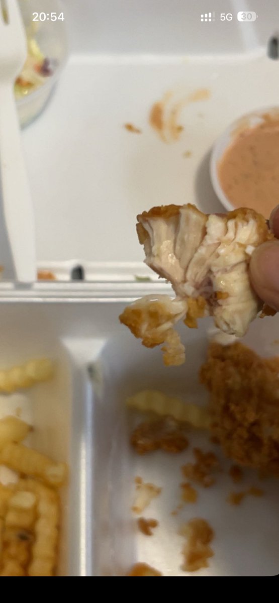A01aan's tweet photo. @DoorDash_Help My order contained raw chicken and missing sauce. Your system unfairly denied my refund. I need a supervisor to review this immediately and issue a refund. https://t.co/rz99aCv22N