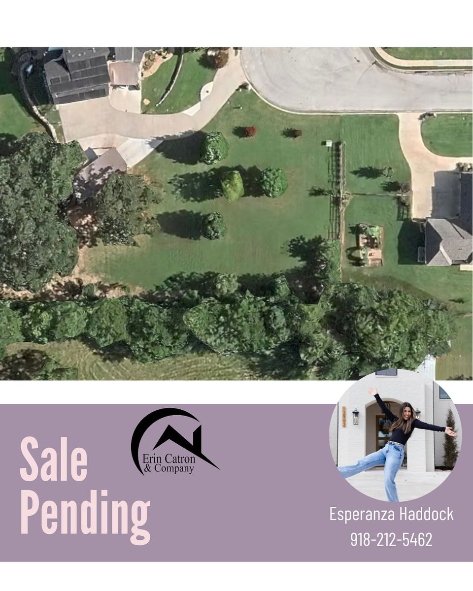 rafaeldavida's tweet photo. Pending in under 24 hours. My sellers are thrilled! Looking to buy, sell, or invest? Call Esperanza Haddock at 918. 212. 5462. https://t.co/Pe2HkxP6uf