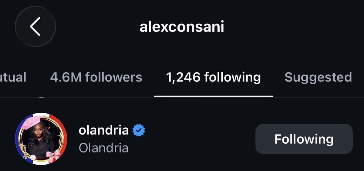 olandriabase_'s tweet photo. Model Alex Consani is now following Olandria on Instagram! https://t.co/2zCJpBkzYK