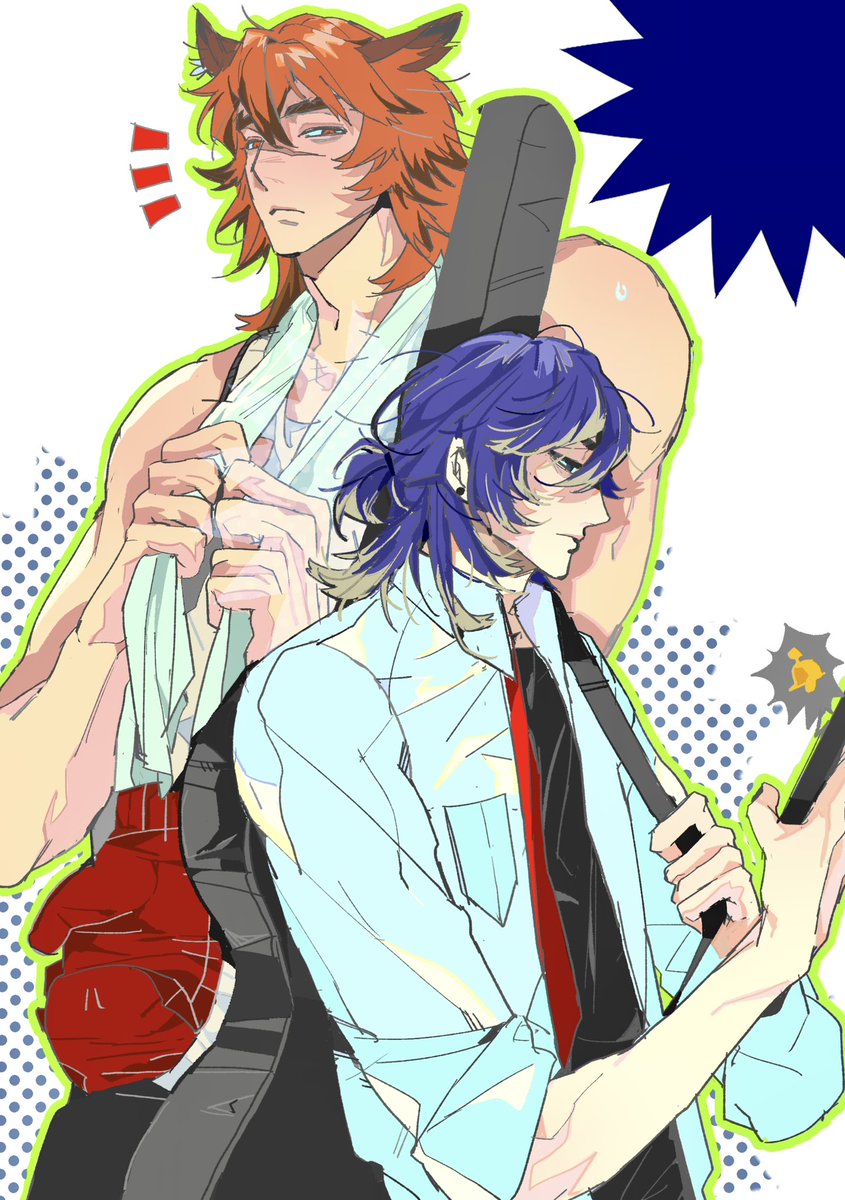 Ac0Return's tweet photo. :となりの怪物くん
inspired by GQ heartsteel 
#settphel #heartsteel https://t.co/URjqUM8wG3