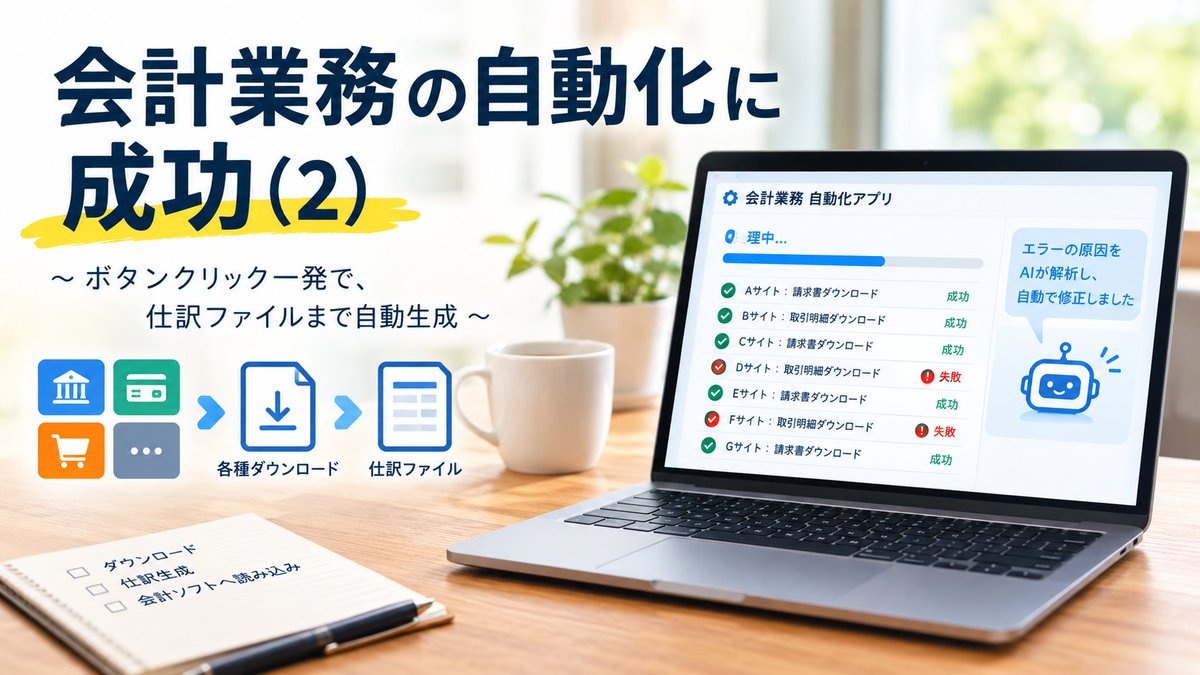 nacavel's tweet photo. 会計業務の自動化に成功(2)｜Nacavel @nacavel https://t.co/ixfV5d5jTL https://t.co/7obvQpiB76