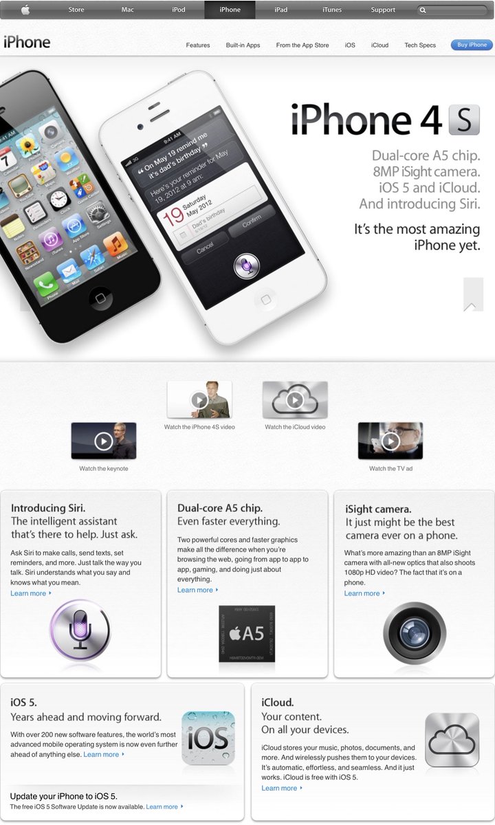 AnxiousHolly's tweet photo. Apples website in 2012 https://t.co/EjUGUqm9Hv