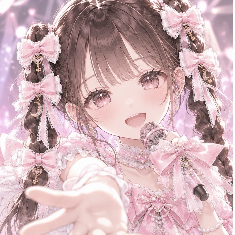 madedreamribbon's tweet photo. \\\\リボンだらけの推しが見たい////

こういうリボン6個ぐらい髪の毛につけてもりもり！

ってして推しがキラキラ目立ってるところ、めっちゃ見たいから商品化したいなーーーー✨💘

絶対可愛い確���だよね💕︎💕︎ https://t.co/9rjLkh4xQm