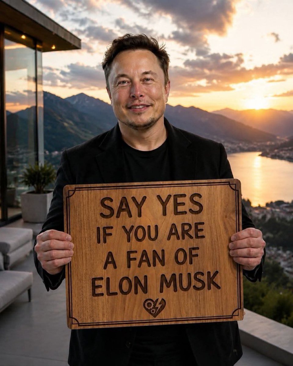 Therocket_man69's tweet photo. 💙 Say YES if you're a fan of Elon Musk!

👇 YES or NO? https://t.co/nj7u1THabw