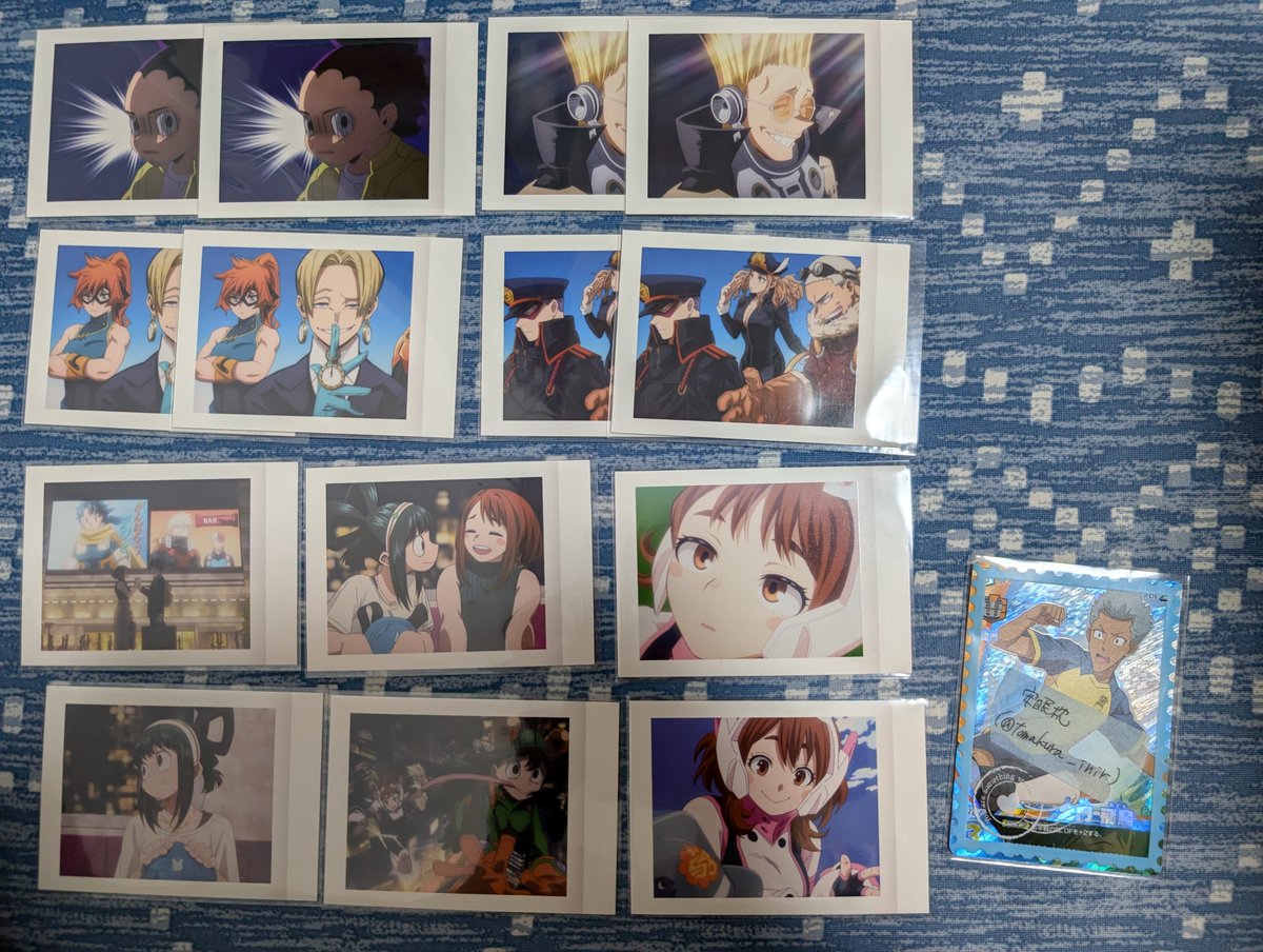 tomakura_inir's tweet photo. 【交換】ヒロアカ 僕のヒーローアカデミア ぱしゃこれ More

【譲】画像参照
【求】飯田 ＞ 飯田＆轟(画像3枚目)

1枚目は飯田単体と交換のみ。
お声掛けが重なる場合は2枚目含めて頂ける方を優先いたします。
1～3枚はミニレター発送。
お気軽にお声掛けください。 https://t.co/8UPM0icPLJ
