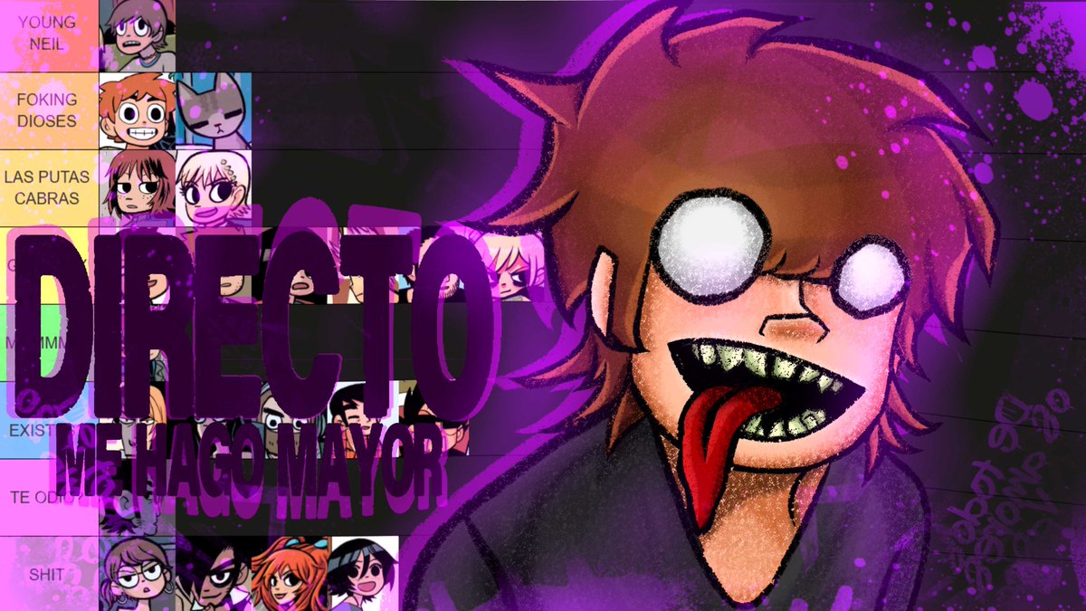 peachyangel168's tweet photo. Top 6 cosas que me gustan:  

1.-  Scott Pilgrim Comic
2.- Marvel Rivals/Overwatch
3.-  WOS 
4.- Musica Geek Portuguesa
5.- Diseñar/Dibujar (Aveces)
6.- Hacer Musica obvio

Se lo paso a Oshaman, SlowGm, Raphyx, Shooter_sz, Shiny_sz. https://t.co/Iknd0eFXwv