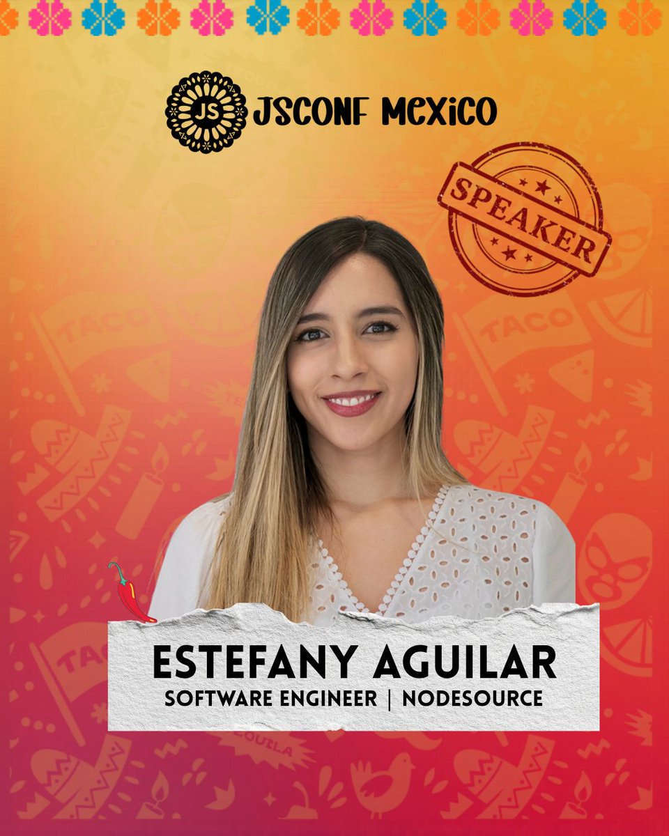 jsconfmx's tweet photo. 🔥 @teffcode estará en JSConfMX 2026. Nos emociona tenerla como parte de nuestro lineup en GDL este 29 y 30 de octubre.

Si la sigues, sabes que tiene mucho que decir sobre JavaScript, frontend y el mundo que estamos construyendo alrededor del código. 🎟️ https://t.co/Kc4dG0k9va https://t.co/FJqHts5ao9