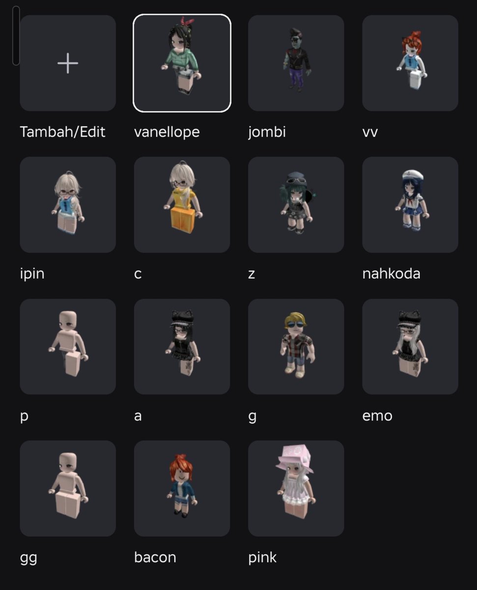 noctvrme's tweet photo. Wts akun roblox save pemakaian pribadi.

- akun roblox female
- verif age 21+
- gg vd level 45
- 100% aman karena yg buat dan pake aku sendiri
- bisa rekber 

@ after dm ya
#wts #zonauang #zonaba https://t.co/5EfKtXu6uj