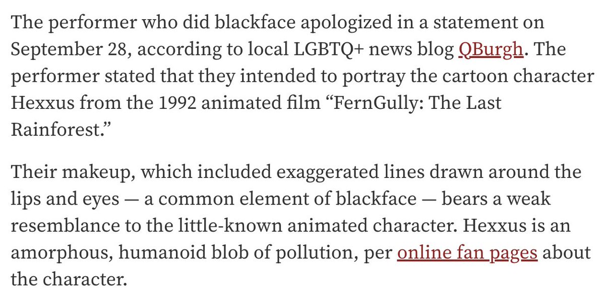 kittypurrzog's tweet photo. Dude fired for teenaged tweets, white women fired for wearing cornrows to Burning Man, gay bar getting canceled for skeleton costume that looked like blackface. We are so back. 
https://t.co/TumsZLRXMA https://t.co/eGfvrGplQ8