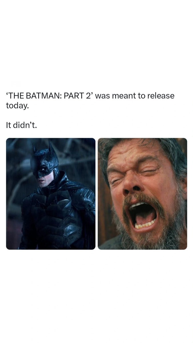 realc_b_c's tweet photo. Matt Reeves… You took EVERYTHING from me… 😩
#TheBatman #TheBatmanII #DC #Batman https://t.co/Qgv6wGtuLa