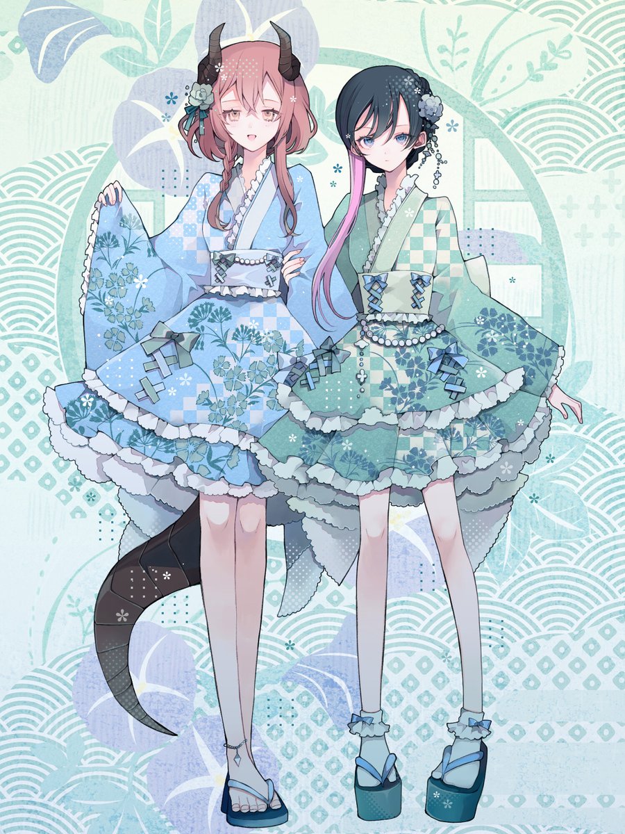 ari02615's tweet photo. 【TW8】浴衣コンテスト2026、2件納品されました。
発注ありがとうございました！
............................................................
『ルートエデン』（C）アリ/トミーウォーカー 
🔗https://t.co/4qIrqOVTdE https://t.co/NKqeVqMYPG