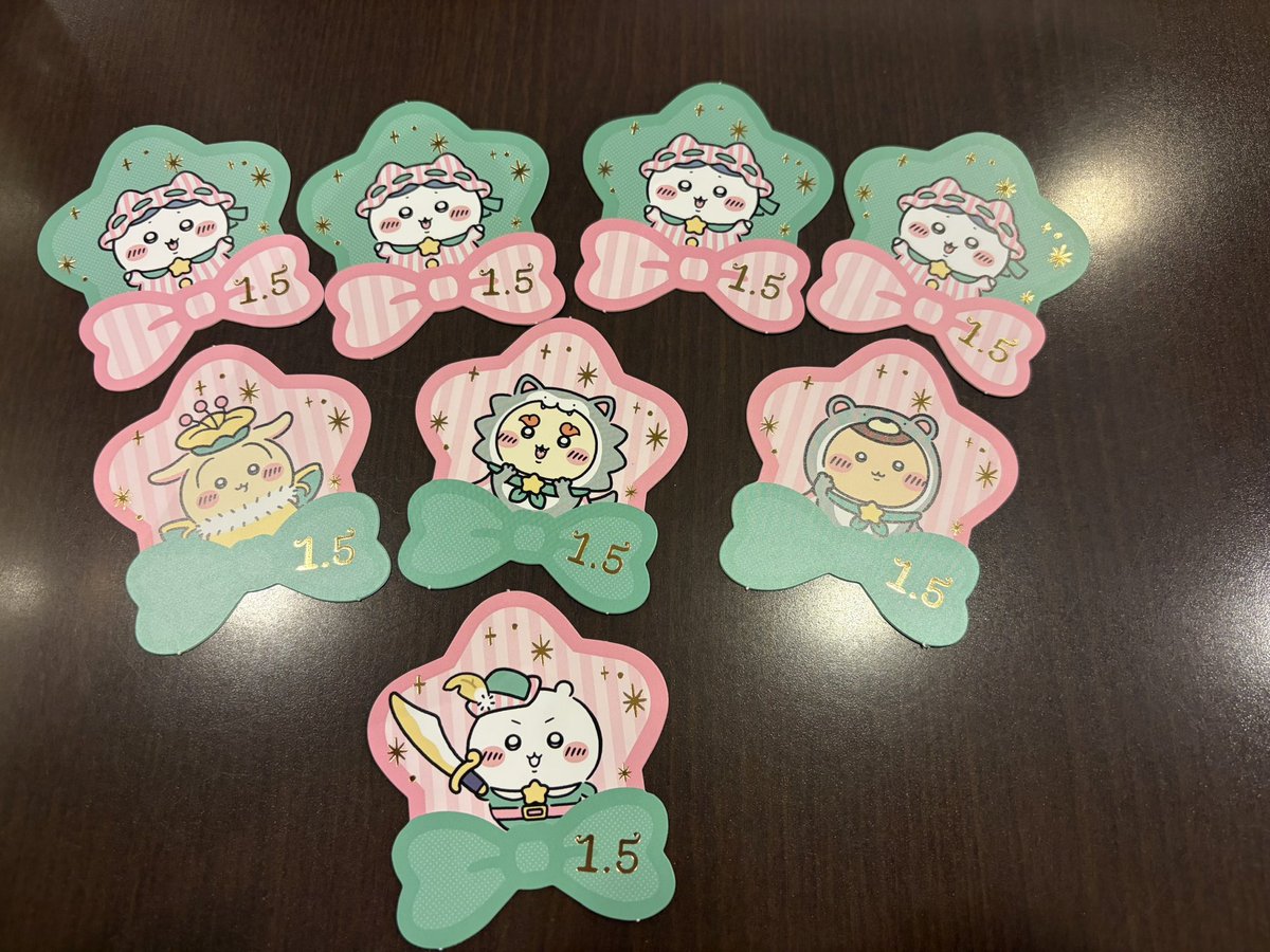 yuzuhacha's tweet photo. 皆さんがぷくちゅるシール求めてる中で1人100円200円トレカでおほしさまカードを求め続けた7回目でちいかわがようやく来てくれた(^O^)
これで最後にしようと思ったラストチャンスだったから嬉しすぎる

4回連続ハチワレ来た時は無になりそうだったがね
4回とも別レジだったのに https://t.co/W7xhz480Nk