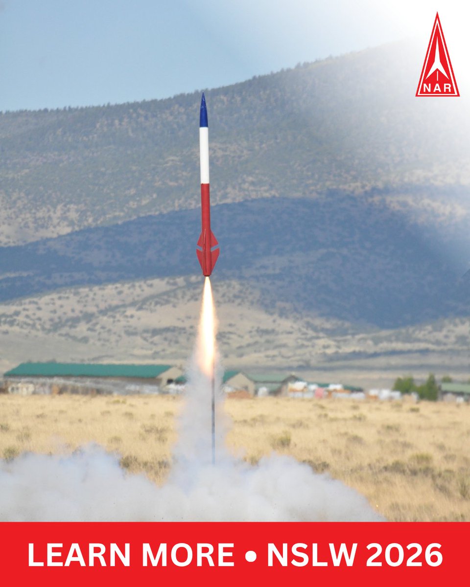 NARRockets's tweet photo. REGISTRATION IS CLOSING SOON FOR NSLW 2026! 🚀 Join the SARA, CCARC and the FLARE to connect with other rocket enthusiasts at the Playas Training Center during October 23-26 in Lordsburg, NM. To learn more, visit: https://t.co/pWBDUnC91F https://t.co/lBrg6zBobJ