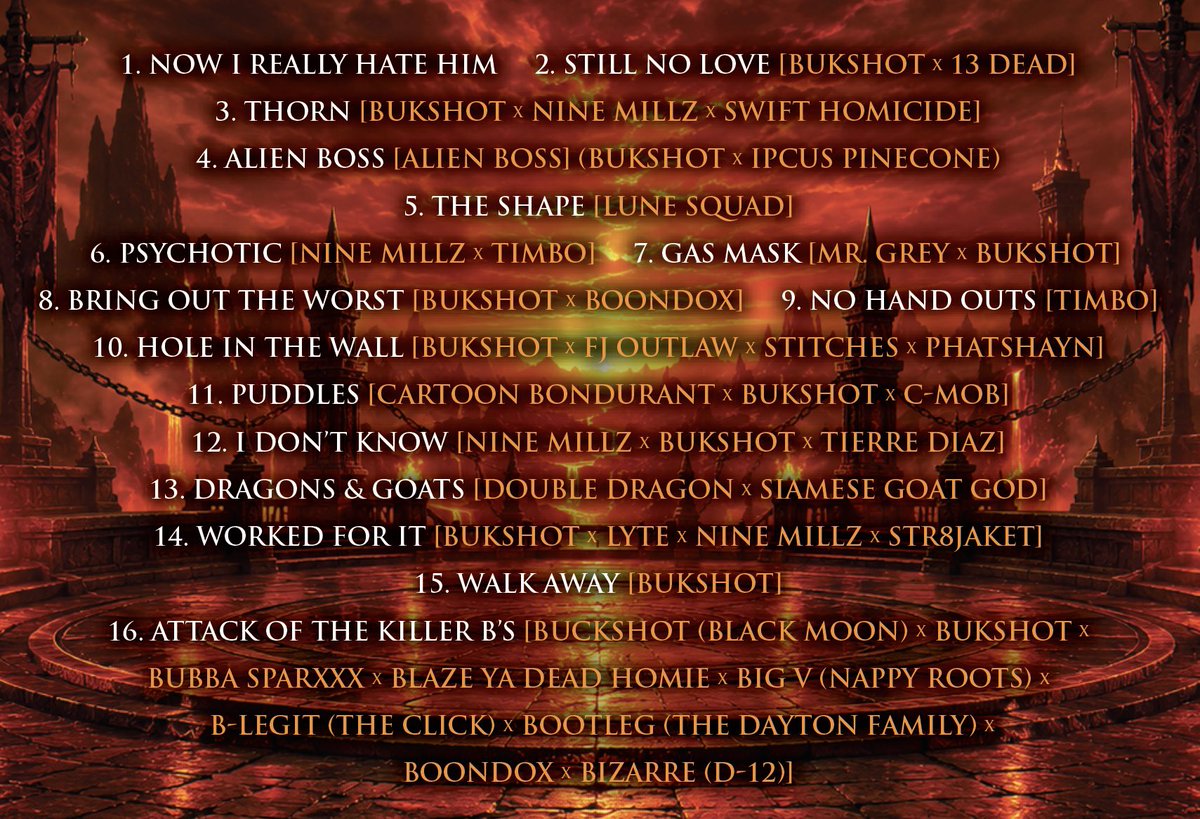 Bukshizzle's tweet photo. I promise y’all, this Mobstyle Kombat album is absolute fire! 🔥🔥 https://t.co/dVioenbCfQ