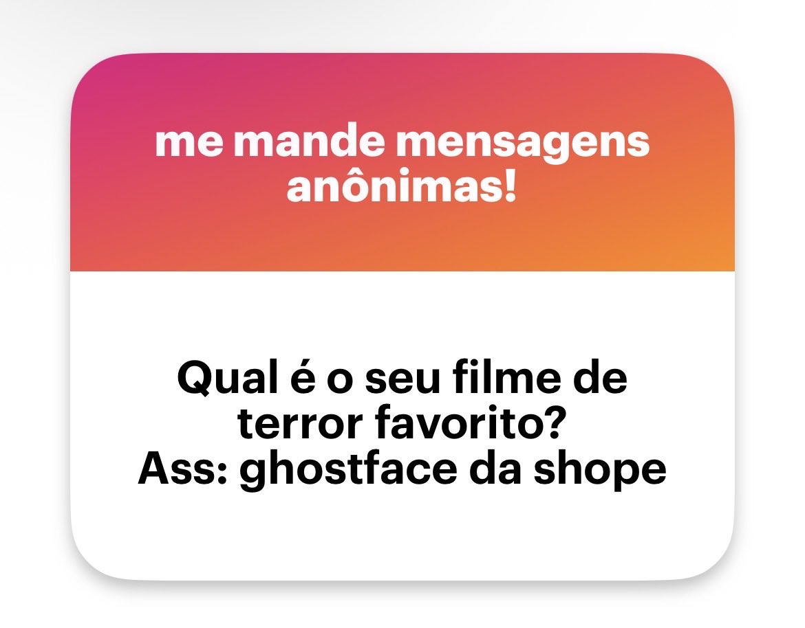 callmebyVia's tweet photo. KSKSKDKDK Eu amo a franquia “Pânico”, então, amei a referência. Meu filme favorito é “Devoradores de Estrelas” https://t.co/akmRCDW25f