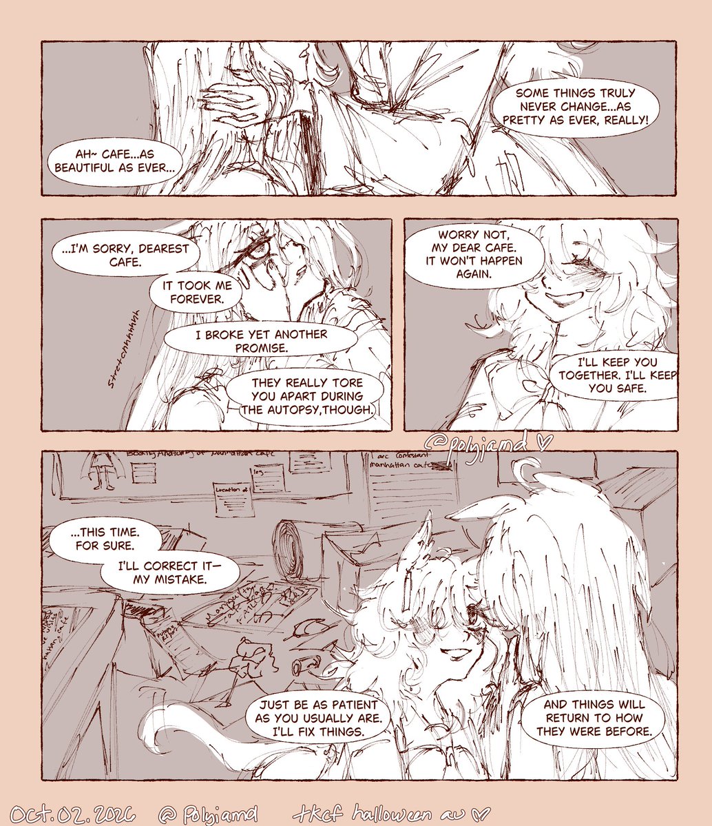 johntkcf's tweet photo. ☕🧪 halloween au https://t.co/AAUAWs7mMc