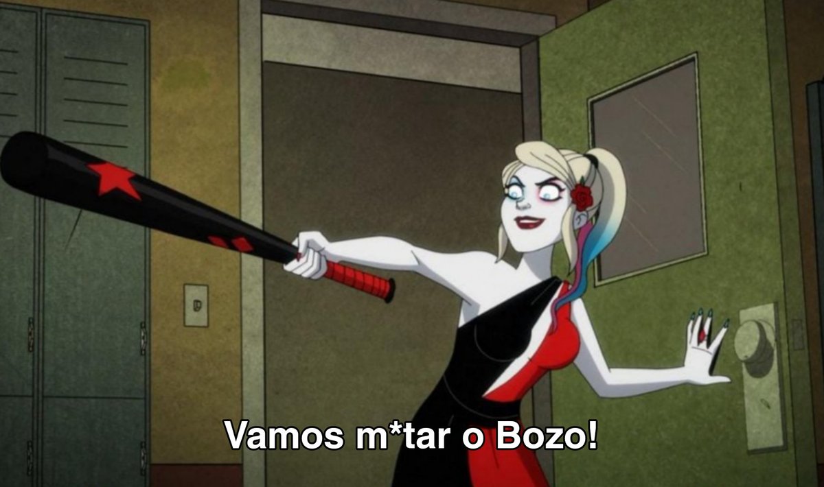 merasnixx's tweet photo. ela dublando isso na série da harley enquanto a harley vestia vermelho e a estrela no taco https://t.co/QMUOHMd4z2