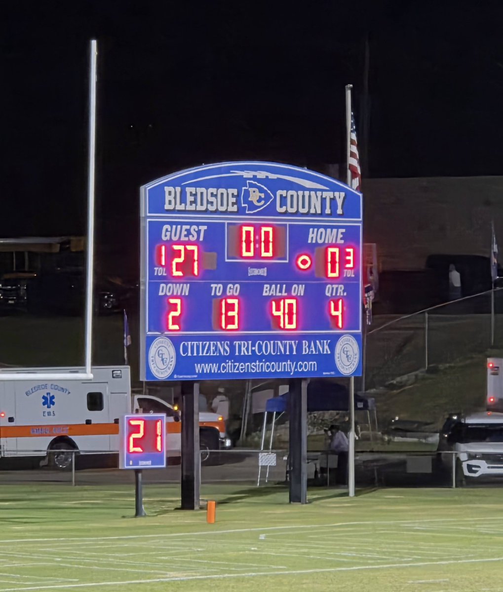 MCWarriors1's tweet photo. Final in Pikeville 

Marion  27
Bledsoe 0

#TheProgram @Starkey2K12 @GarrettSowder1 @RbFlowers @CoachKWhitson @lrichards62 @BrentLayne4 @dlsprings21 https://t.co/mgEtIPzGO7