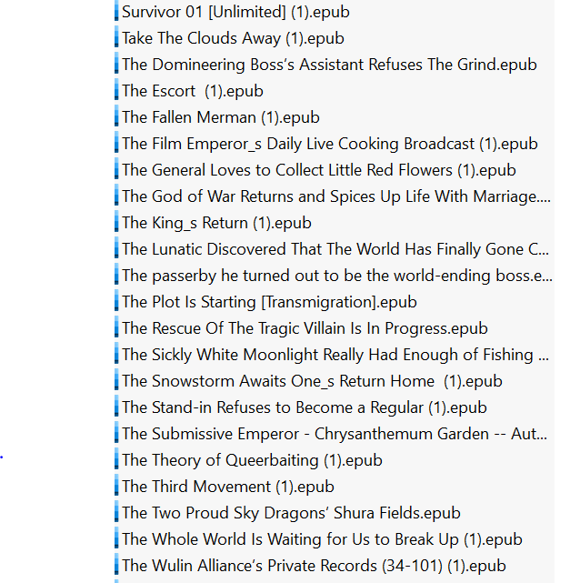 tls2101's tweet photo. @myririad @hevanyjk no, im sorry i think it was a list with completed translated novels https://t.co/6qluPvgjWx