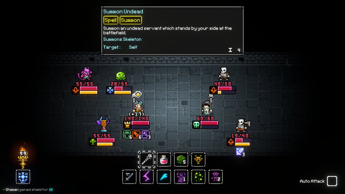 RPGamesDev's tweet photo. 📷Summoner Build in #TorchKeeper
#gamedev #pixelart #RPG https://t.co/cfFMcLV9tL