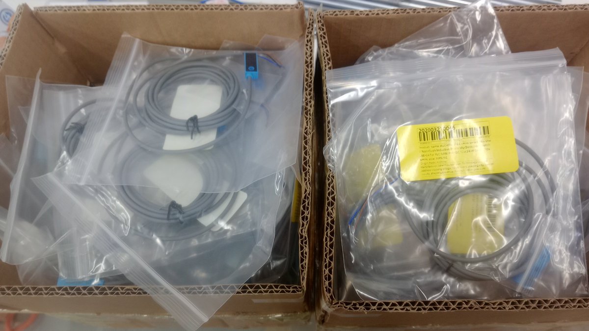 CooperZurad's tweet photo. That's a lot of waterproof inductive probes. Intended for Betta Wire distribution 

This is the year WAGMI. https://t.co/tftjVDyZSw
