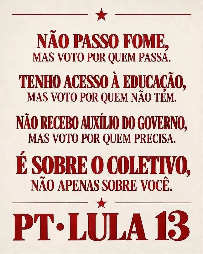 hildarocha's tweet photo. #BoraComLula
#Lula13
#EuVotoLula https://t.co/PQ1EViBCYP
