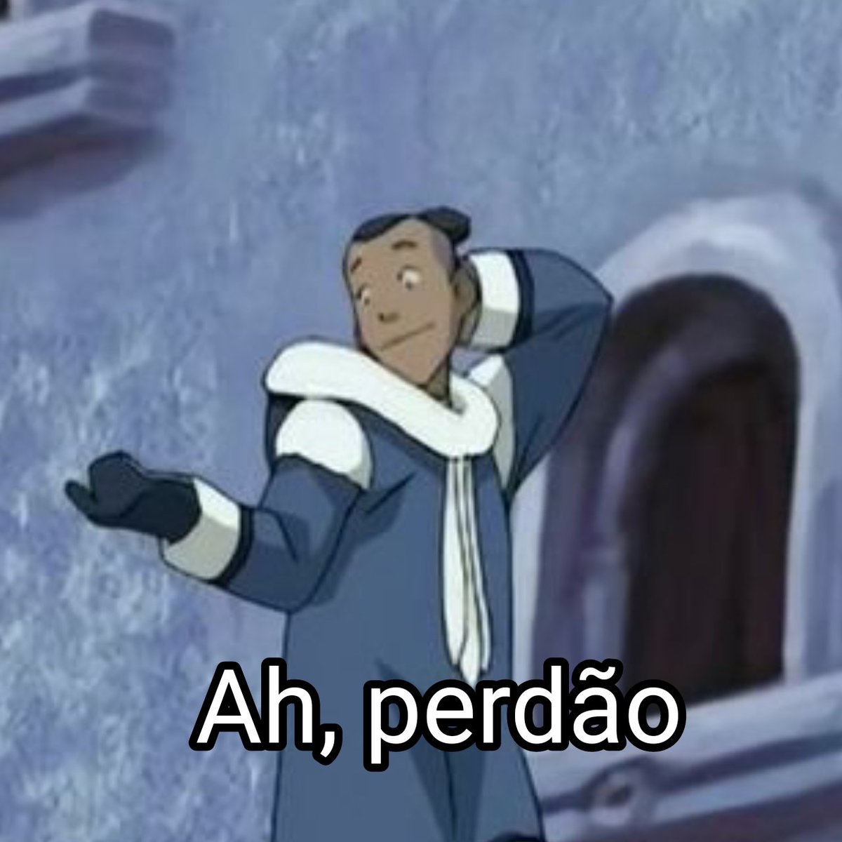 Acervo_Sokka's tweet photo. Sokka Ah, perdão https://t.co/L5RkL5uwIt
