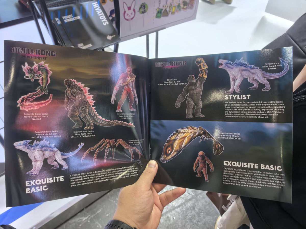 MFS314's tweet photo. 【ShangHai WF 2026】Hiya Toys brochure https://t.co/mEVMPM3e9x