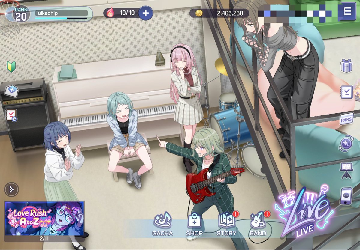misumidoloris's tweet photo. The way everyone is happy, laughing along in the kanata ver while in the hotaru ver everyones fixated on practice…. 😔 https://t.co/L4XkhsjN0H