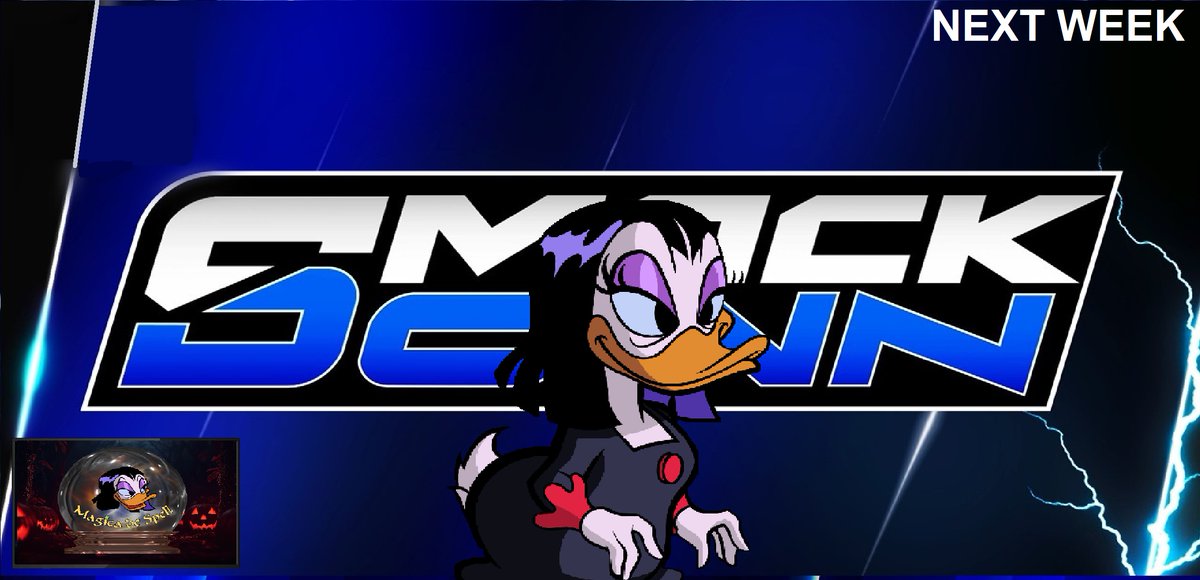josh9180185266's tweet photo. #MagicadeSpell hosts #SmackDown next week. https://t.co/lDuOWQvSYA