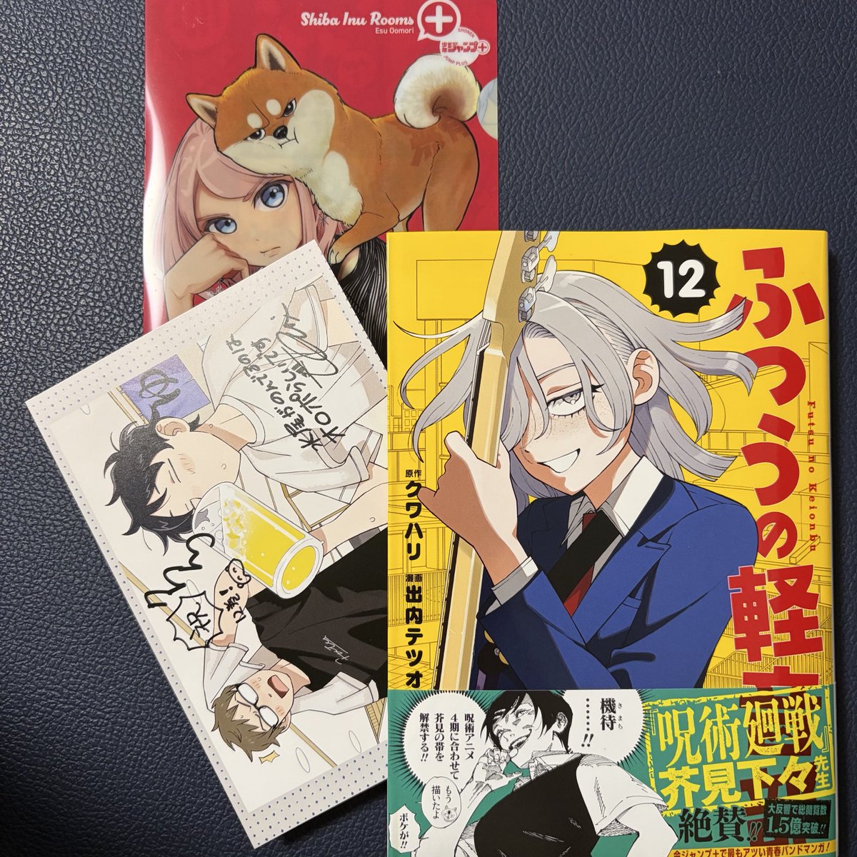 s_seki's tweet photo. ふつうの軽音部　12巻
自分はアニメイトで購入。地味に元のこと大好き。表紙の鶴さんかっこよろしおすなぁ。
#昨日買ったマンガ https://t.co/36XBpThy4Q