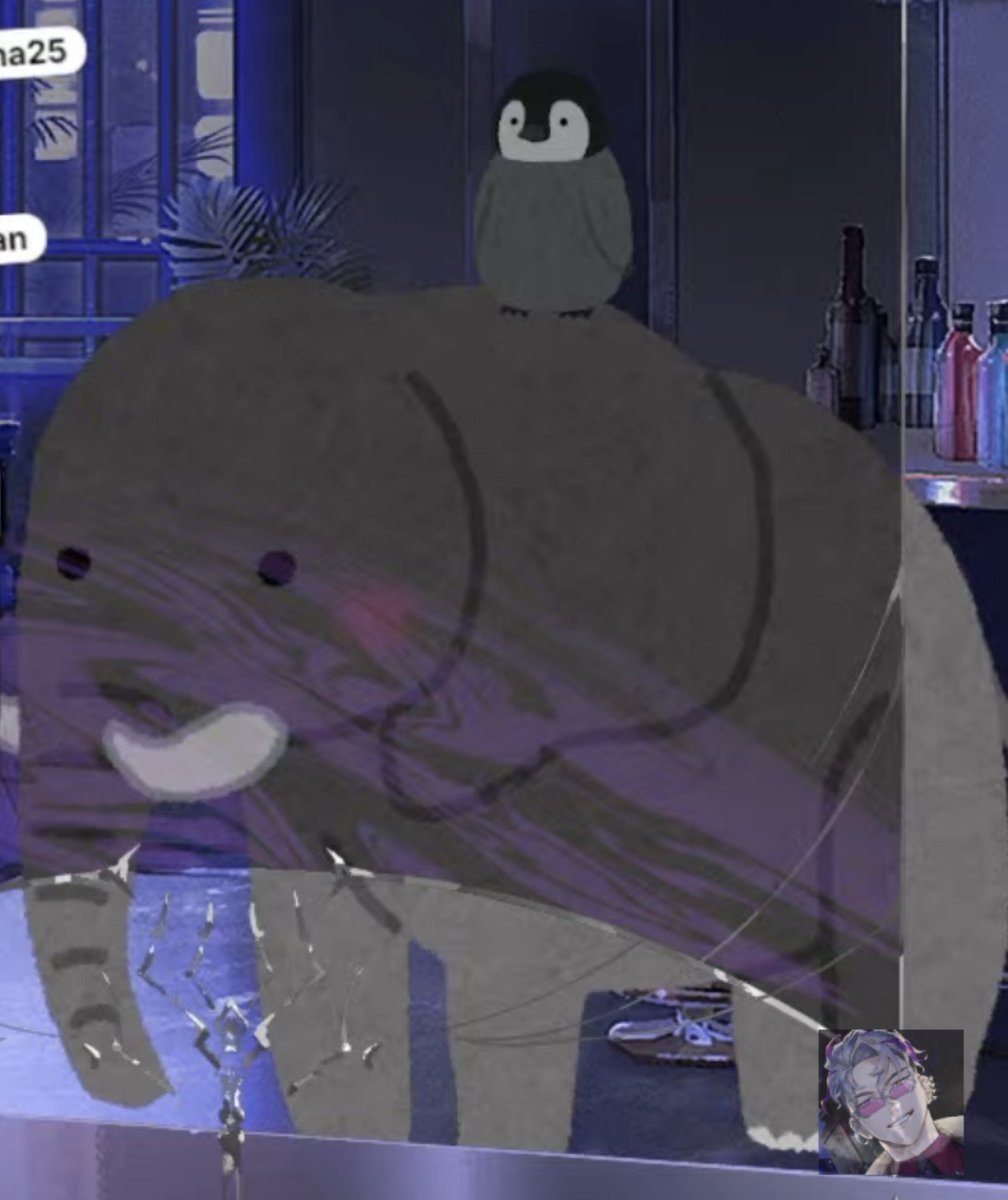 Oscar_Hemlock's tweet photo. My family (insert Oliver) 🪙🐘🐧💜 https://t.co/pQXq2PdhSi