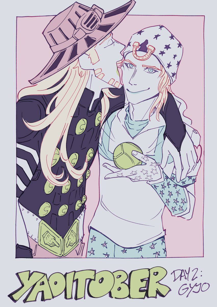 DevilGraves666's tweet photo. it's #yaoitober day 2: #gyjo ! #jjba #sbr https://t.co/f6wqdbLgi6