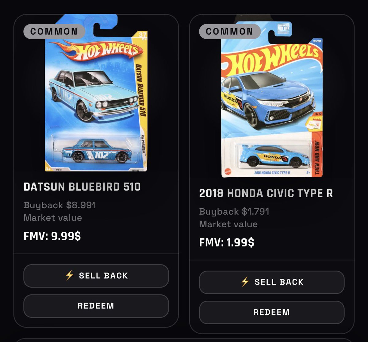 BlahAxl's tweet photo. Ripping a 🏎️ daily until Breakpoint! -43

I took the last starter pack available today, unlucky, moved to a garage pack, unlucky too but hey I made the starter sold out again! 😂 @ripcarsio

Tomorrow @MetaNIOL and a collector pack giveaway. 

Btw proposal Cars-004 is out on @MetaDAOProject to get fresh inventory in and I think is time to push that one so maybe luck refreshes 🍀